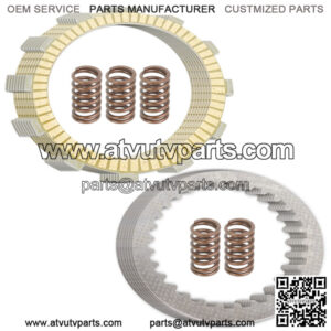 Clutch Friction And Steel Plates Kit for Kawasaki W650 EJ650A 2000 2001 2002 (Fits: Kawasaki)