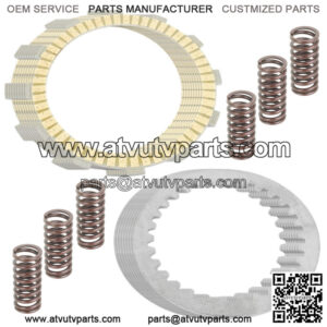 Clutch Friction And Steel Plates Kit for Kawasaki ZX1100E GPZ1100 1995-1997 (Fits: Kawasaki)