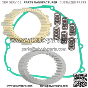 Clutch Friction Plates And Gasket Kit for Kawasaki Ninja ZX-7R ZX750M 1993 1994 (Fits: Kawasaki)