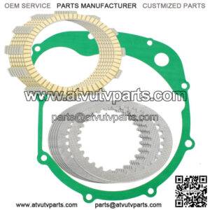 Clutch Friction Plates And Gasket Kit for Kawasaki ZR550B Zephyr 550 1990-1993 (Fits: Kawasaki)