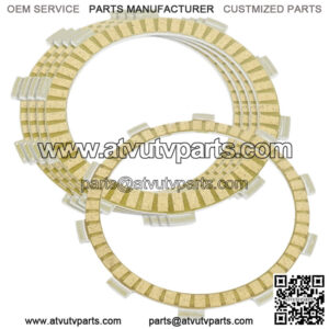 Clutch Friction Plates for Kawasaki Eliminator 125 Bn125A 2001-2009 (Fits: Kawasaki)