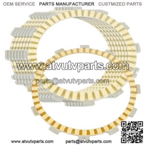Clutch Friction Plates for Kawasaki KFX450R KSF450B 2008 09 10 11 12 2013 2014 (Fits: Kawasaki)
