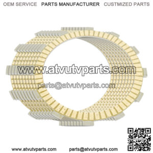 Clutch Friction Plates for Kawasaki KZ1100A KZ1100B KZ1100D KZ1100L 1981-1983 (Fits: Kawasaki)