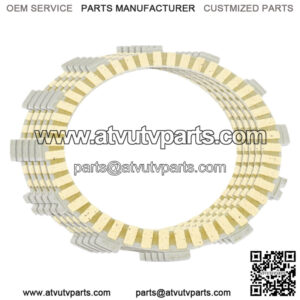 Clutch Friction Plates for Kawasaki Ninja 250R EX250J 2008-2012 (Fits: Kawasaki)
