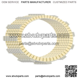 Clutch Friction Plates for Kawasaki ZX750E Gpz750 Turbo 1984 1985 (Fits: Kawasaki)