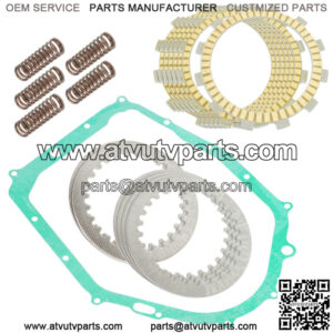 Clutch Friction Plates And Gasket Kit for Yamaha Warrior 350 YFM350 1987-2004