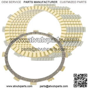 Clutch Friction Plates for Yamaha YFZ450 Sp Le Se 2004-2009 2012 2013