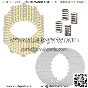 Clutch Friction Steel Plates Kit for Honda TRX350FM Rancher 350 4x4 S 2000-2006