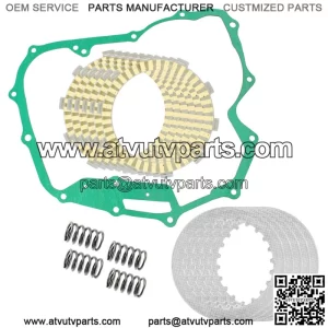 Clutch Friction Steel Plates Kit for Honda TRX450S Foreman 450 4x4 S 1998 - 2001