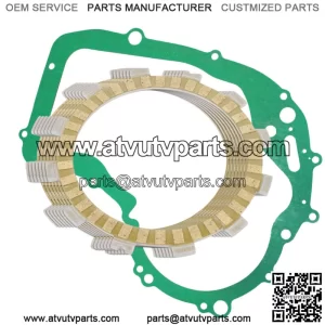Clutch Friction Plates And Gasket for Suzuki LT-F250 Quadrunner 250 2X4 1988-01