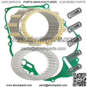 Clutch Friction Plates And Gasket Kit for Yamaha Raptor 660R YFM660R 2001-2005