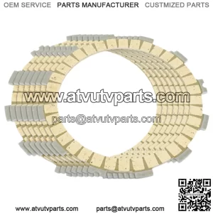 Clutch Friction Plates for Kawasaki Mojave 250 KSF250A KFX250 1989-2004