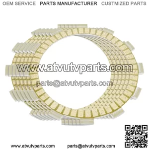Clutch Friction Plates for Suzuki LT250R Quadracer 250 1987 1988 1989 1990-1992