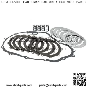 Clutch Kit Friction Plates & Gasket for Honda FourTrax 300 TRX300 2x4 1988-2000 (For: Honda)