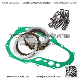 Clutch Kit Heavy Duty Springs & Cover Gasket For Suzuki Quadsport LTZ400 03-08