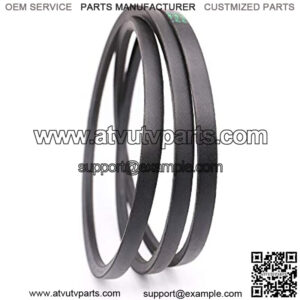 Lawn Mower Deck Drive Belt 1/2"x139" for L100 Series with 48" Deck: L120 L130 L2048 GX20305 GY20571