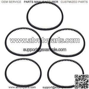 5 Pack 669-18-30 GY6 Drive Belt 49cc 50cc Compatible with ROKETA Baja Tank JMSTAR TAOTAO JONWAY Scooter Moped ATV