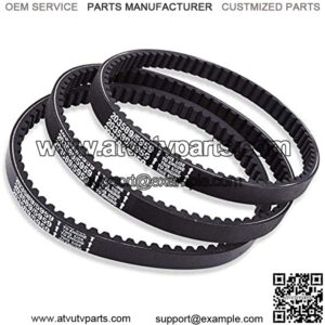 30 Series Torque Converter Go Kart Drive Belt Replaces For Manco 5959 / Comet 203589, 3 Packs