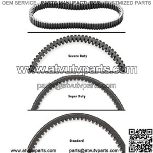 2004-2006 Yamaha 350 Bruin Auto 4x4 ATV/UTV Drive Belt [Super Duty]