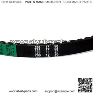 788 17 28 CVT Drive Belt for Jog 2 Stroke 50cc 1PE40QMB Minarelli Engine Scooter ATV Moped One Piece