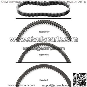 2007-2010 Yamaha 350 Grizzly Auto 4x4 ATV/UTV Drive Belt [Super Duty]