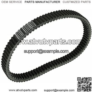 Drive Belt Compatible with 2000 2001 2002 2003 2004 2005 2006 Yamaha Kodiak 400 YFM400 2X4 4X4 2003 2004 2005 Black 1PC