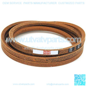 Mower MaxLife Belt, Designed to Specific Material, Dimensions, Shape, Construction and Pliability Standards That Ensure Superior Performance and Long Life, OEM 382097