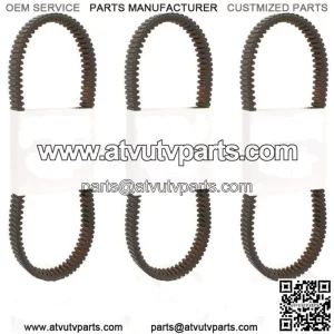 Polaris RZR XP RZR S 1000 carbon fiber drive belt 3-Pack 2015 2016 2017 2018