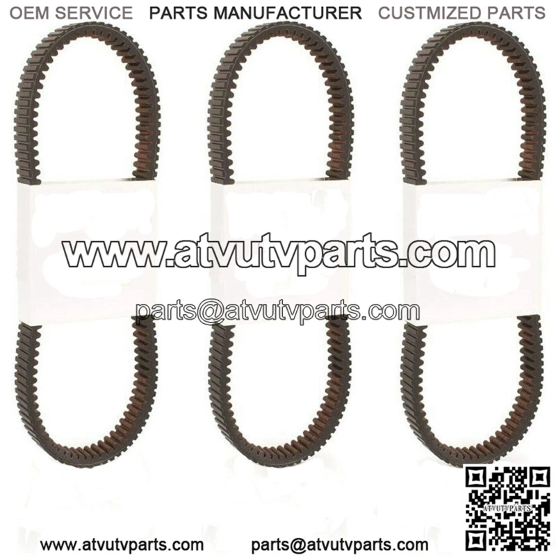 Polaris RZR XP RZR S 1000 carbon fiber drive belt 3-Pack 2015 2016 2017 2018