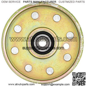 Flat Idler Pulley for Cub Cadet MTD White Pro RZT17 RZT22 RZT42 RZT50 LT1022 LT1024 01004081 756-1229