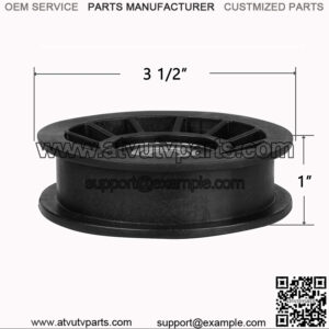 Fourtry Flat Idler Pulley Fit for Riding Mower - Flat Pulley Fit for Ariens Poulan YT4000 YS4500 Lawn Tractor with 42" 54" Deck, Replace 194327 532194327 280-6630