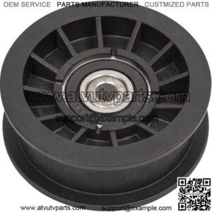 539110311 Pulley, Idler RAKE & ZTR Outdoor Products Spare Part, Black