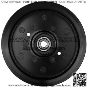 Idler Pulley for Mower - Flat Idler Pulley Bearing Fit for Ariens Sears Poulan Riding Lawn Mower Tractor with 42" 46" 48" 54 Deck, Replace 197379, 196106, 532196106