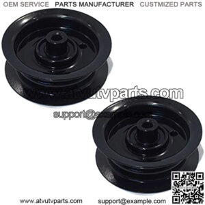 Lifetime Appliance (2 Pack) 106-2175 Flat Idler Pulley Compatible with Toro Lawn Mower, 132-9420