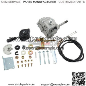 go kart forward neutral reverse gearbox with 12t asymmetrical driver and driven pulley cvt