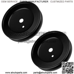2 Deck Spindle Pulley Fits Cub Cadet MTD MZ2142 YT4218 YT4220 YT542K 956-1227