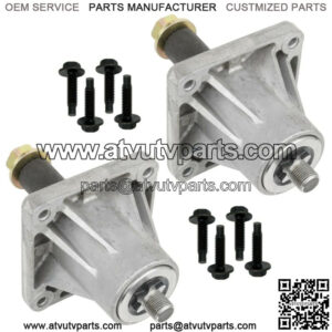 2 Spindle Assembly for Troy Bilt MTD Super Bronco 2008-2009 618-04134 918-04134