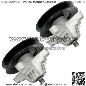 2 Spindle Assembly W/Pulley for MTD Cub Cadet Troy Bilt 618-0565 918-0565 285105