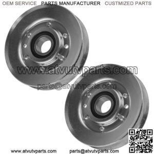 2 V-Idler Pulley Fits John Deere 102 105 107 H107S 115 125 135 145 AM118447