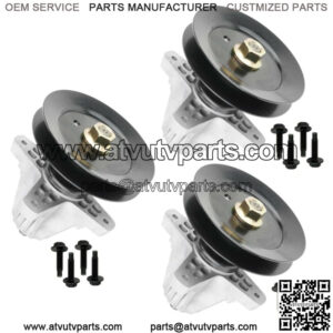 3 Spindle Assembly Pulley Bolt For MTD T8400 G8600 G8400 Z6900 Z6600 Ztl54 Zts54