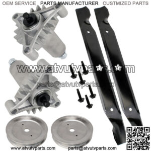 42" Deck Spindle Blade Pulley Rebuild Kit For Husqvarna LTH130 YTH150 42" Deck