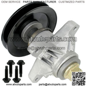 Spindle Assembly W/ Pulley For MTD Cub Cadet LT1024 LT1050 Round shape Blade