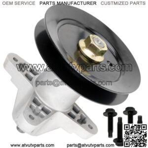 Spindle Assembly W/Pulley Bolt For Troy Bilt MTD 918-05137 618-05137 285-157