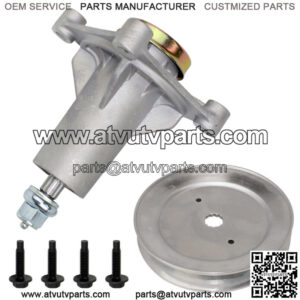 Spindle Assembly W/Pulley for Husqvarna LGT2654 LGTH22V48 2454 24V54 LoGTH2448T