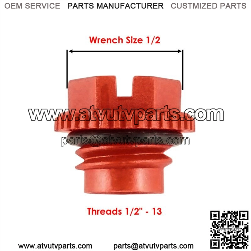 Drain Plug w/ Gasket for Polaris Sportsman 570 EFI EPS SP 2014-2018 (For: Polaris Sportsman 570) - Image 2