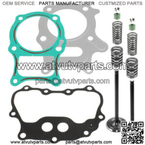 Cylinder Head Valve Gasket Kit for Honda TRX250TE Recon 250 2X4 Es 2002-2018