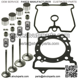 Cylinder Head Valve Gasket Kit for Suzuki LT-Z400 Quadsport Z400 2X4 2003-2014