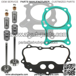 Cylinder Intake Exhaust Valve Gasket Kit for Honda TRX250EX Sportrax 250 01-08