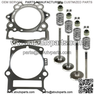 Cylinder Intake Exhaust Valve Kit for Yamaha Raptor 700R YFM700R 2009 2011-2017