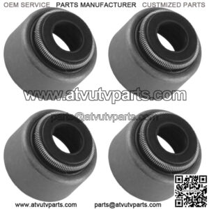 4x Valve Stem Seal For Yamaha Rhino 700 2008-2009 2011 2012